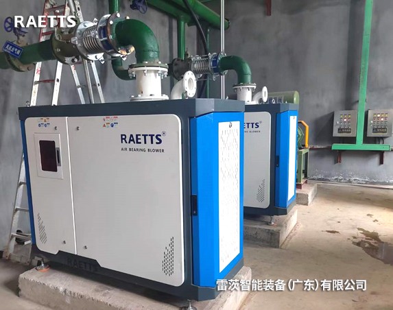 2臺22kW雷茨空氣懸浮風機改造后一年節能15萬元